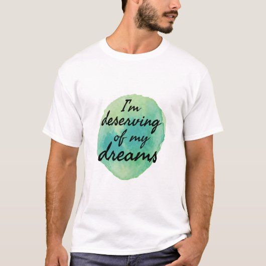 positieve vibes voor zelfaanvaarding t-shirt (Voorkant)