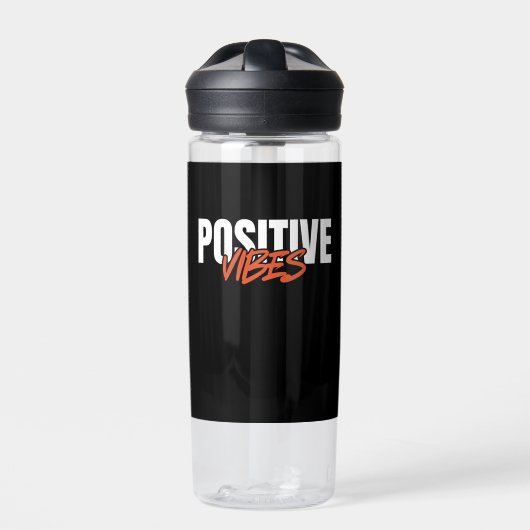 Positieve Vibes Waterfles (Voorkant)