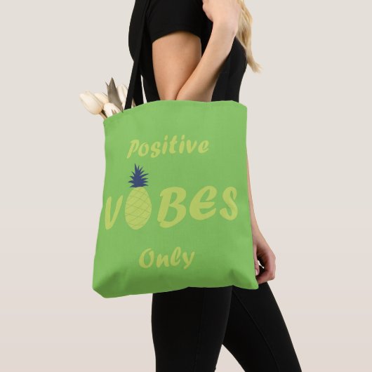 Positieve vibes zomervakantie tote bag (Dichtbij)