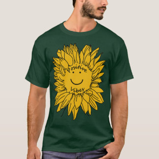 Positieve Vibes Zonnebloem T-shirt