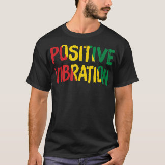 Positieve Vibratie Vibes Rasta Reggae Jamaica T-shirt