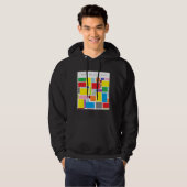 +Positieve vibraties concentratie+ Hoodie (Voorkant volledig)
