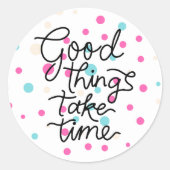 positieve vibraties stickers (Voorkant)