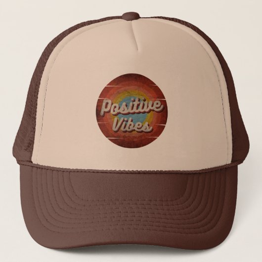POSITIEVE VIBRATIES TRUCKER PET (Voorkant)