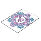 Positieve virussen alleen Mandala Notitieboek (Linkerzijde)