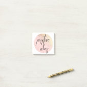 Positieve virussen Post It Notes (Op bureau)