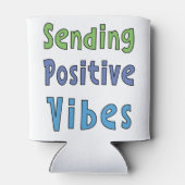 Positieve virussen verzenden blikjeskoeler (Achterkant)