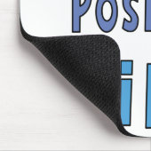 Positieve virussen verzenden muismat (Hoek)