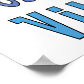 Positieve virussen verzenden poster (Hoek)