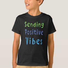Positieve virussen verzenden t-shirt
