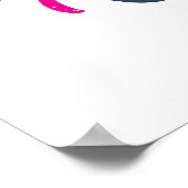 Positieve virussen - Wees de persoon die je wilt h Poster (Hoek)