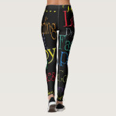 Positieve vrouwelijke Leggings (Achterkant)