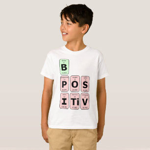 Positieve wetenschap geek Nerd T-shirt