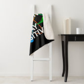 Positieve wetenschap Quote Cool Modern Fun Sherpa Deken (In situ)