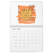 Positieve wijzigingen| Uitbewerkbaar jaar agenda Kalender (Mar 2026)