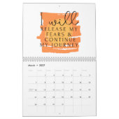 Positieve wijzigingen| Uitbewerkbaar jaar agenda Kalender (Mar 2027)