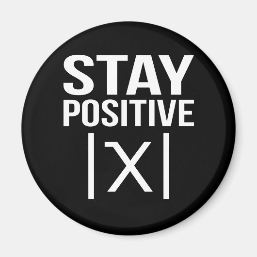 Positieve Wiskunde docent wiskunde Wiskunde studen Magneet (Voorkant)