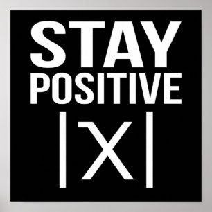 Positieve Wiskunde docent wiskunde Wiskunde studen Poster