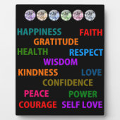 Positieve woorden fotoplaat (Voorkant)