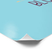 Positieve woorden Kinder Inspirerend Wall Art Post Perfect Poster (Hoek)