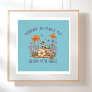 Positieve woorden Kinder Inspirerend Wall Art Post Perfect Poster