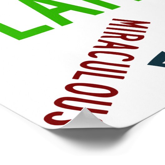 Positieve woorden poster (Hoek)