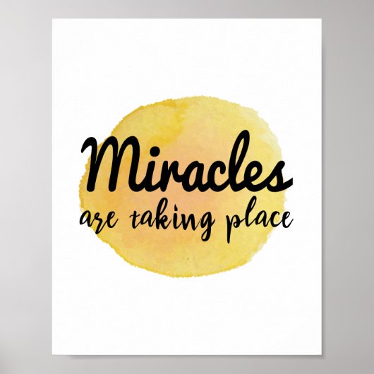 positieve woorden voor leven en werk poster (Voorkant)