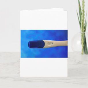 Positieve zwangerschapstest aankondiging