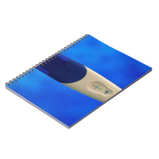 Positieve zwangerschapstest notitieboek (Linkerzijde)