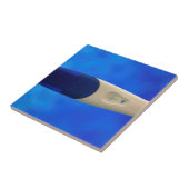 Positieve zwangerschapstest tegeltje (Zijkant)