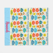 Positive Affirmation Kids– Inspirational Cozy Thro Fleece Deken (Voorkant (Horizontaal))