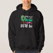 Positive Affirmation Mint Ice Cream Hoodie (Voorkant)
