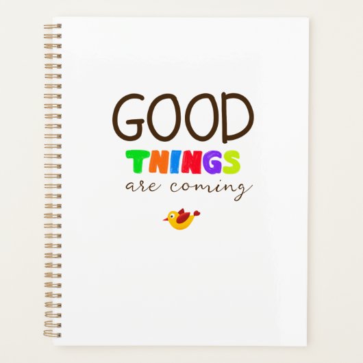 Positive Affirmation Personalized Planner (Voorkant)