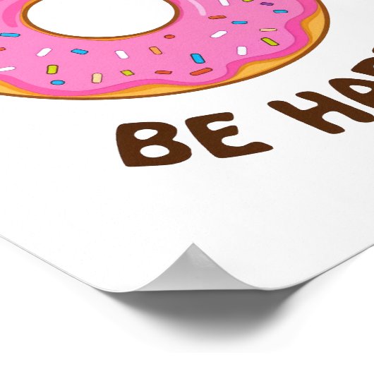 Positive and Sweet Food Humor Poster (Hoek)