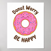 Positive and Sweet Food Humor Poster (Voorkant)