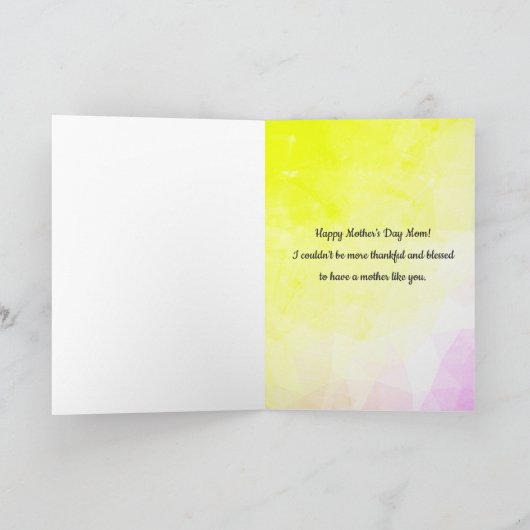 Positive Celery Pun - Celerybrate Moederdag Kaart (Binnen)