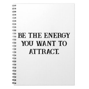Positive Energy Attraction-Notitieboek Notitieboek