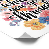 Positive Growth and Motivation Typography Poster (Hoek)