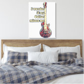 positive guitar sayings for guitarists canvas afdruk (Insitu (Slaapkamer))