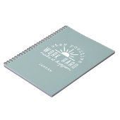 Positive Motivational Mantra with Any Name Notitieboek (Linkerzijde)