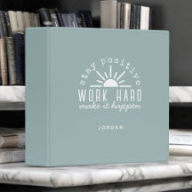 Positive Motivational Quote with Any Name