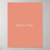 Positive Pretty You Quote Poster (Voorkant)