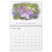 Positive Purples - Motivatie 12 maanden kalender (Jan 2026)