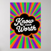 Positive Quote Pop Art Poster (Voorkant)