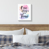 Positive Sobriety and Recovery Saying Canvas Afdruk (Insitu (Slaapkamer))