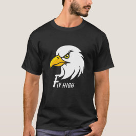 Positive Vibes Eagle Head Inspirerend Custom T-shirt