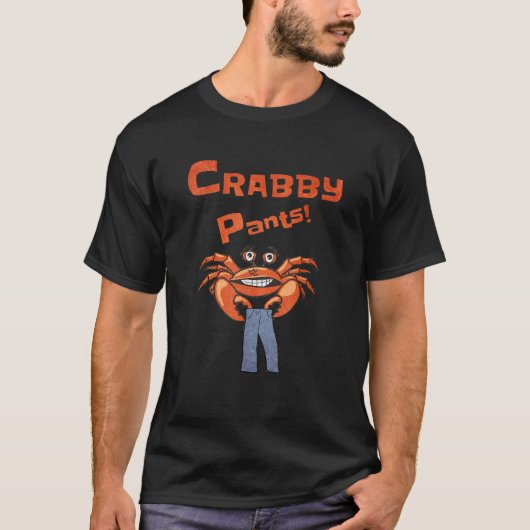 Positive Vibes Gifts and Designs Funny Meme Crabby T-shirt (Voorkant)