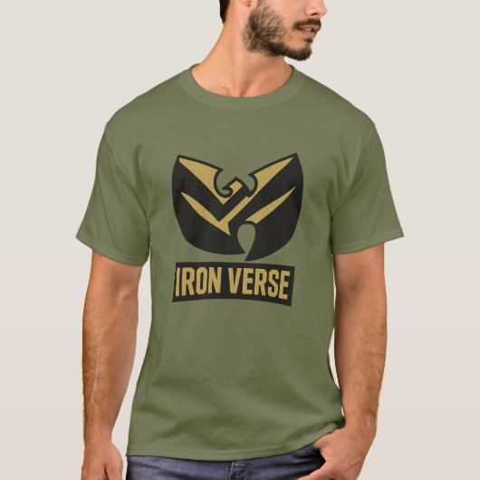 POSITIVE VIBES IRON VERSE T-SHIRT (Voorkant)