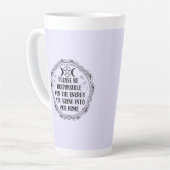 Positive Vibes Only Latte Mok (Linkerhoek)