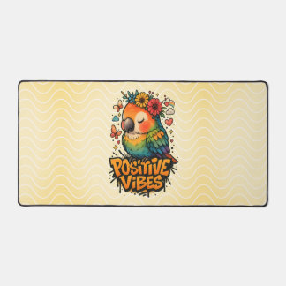“Positive Vibes” Parrot Bureaumat